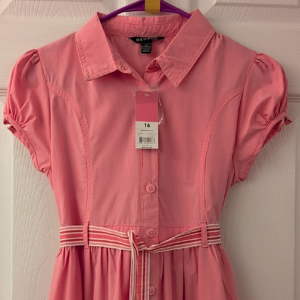 NWT Pink Floral Print Dress